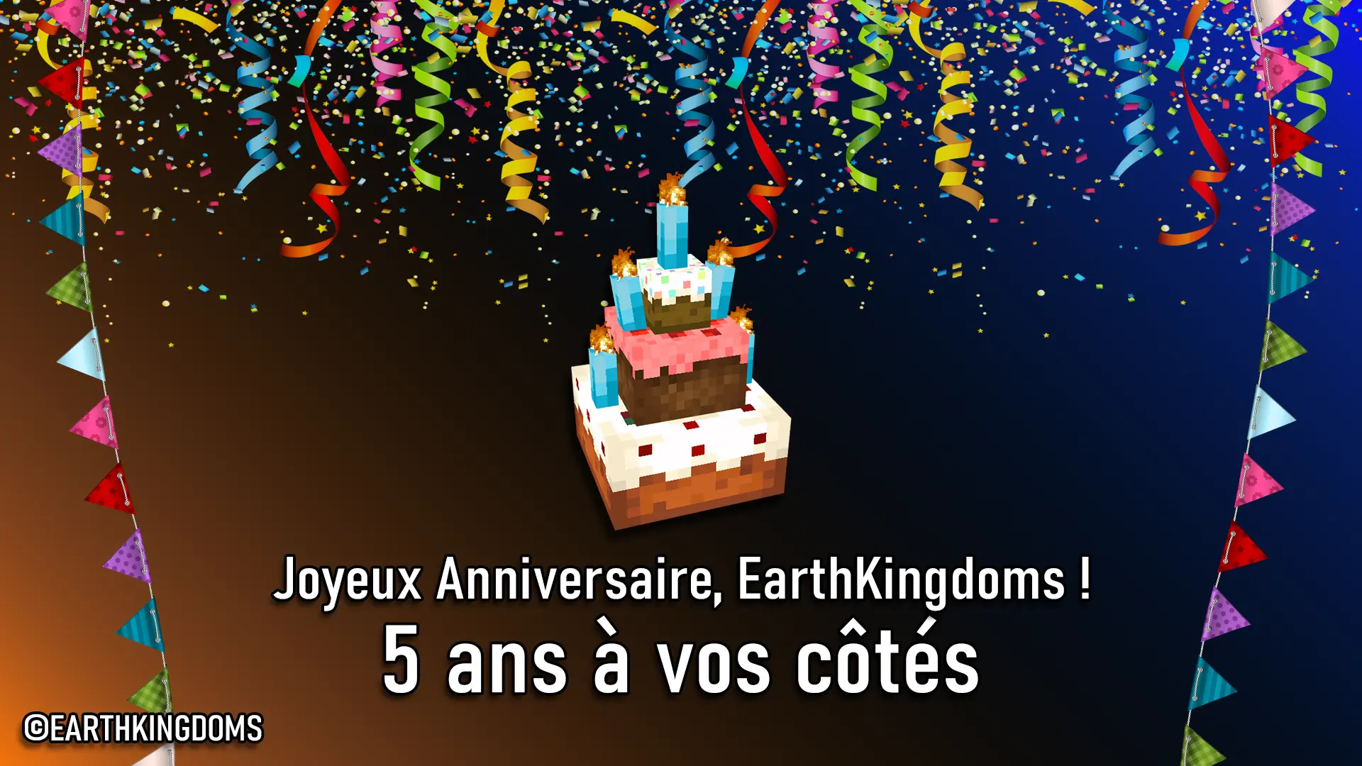 Joyeux Anniversaire, EarthKingdoms